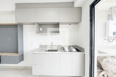 Sala/Cozinha de apartamento para alugar com 1 quarto, 27m² em Vila Dom Pedro Ii, São Paulo