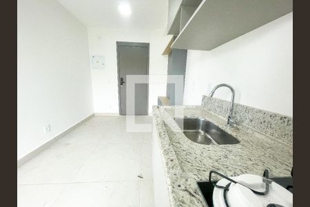 Sala/Cozinha de apartamento para alugar com 1 quarto, 27m² em Vila Dom Pedro Ii, São Paulo