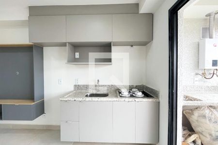 Sala/Cozinha de apartamento para alugar com 1 quarto, 28m² em Vila Dom Pedro Ii, São Paulo