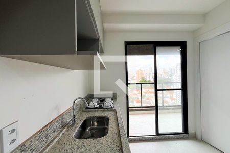Sala/Cozinha de apartamento para alugar com 1 quarto, 28m² em Vila Dom Pedro Ii, São Paulo