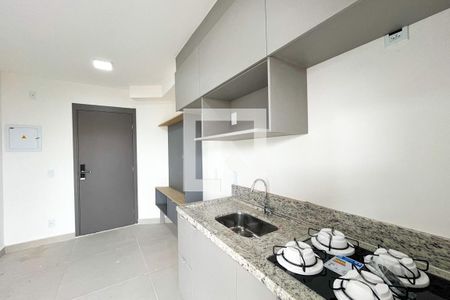 Sala/Cozinha de apartamento para alugar com 1 quarto, 28m² em Vila Dom Pedro Ii, São Paulo
