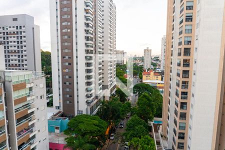 Vista da Sacada da Sala/Cozinha de kitnet/studio para alugar com 1 quarto, 29m² em Vila Santa Catarina, São Paulo