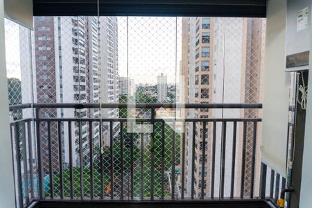 Sacada da Sala/Cozinha de kitnet/studio para alugar com 1 quarto, 29m² em Vila Santa Catarina, São Paulo