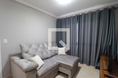 Sala de apartamento para alugar com 1 quarto, 48m² em Jardim Palma Travassos, Ribeirão Preto