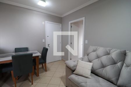 Sala de apartamento para alugar com 1 quarto, 48m² em Jardim Palma Travassos, Ribeirão Preto