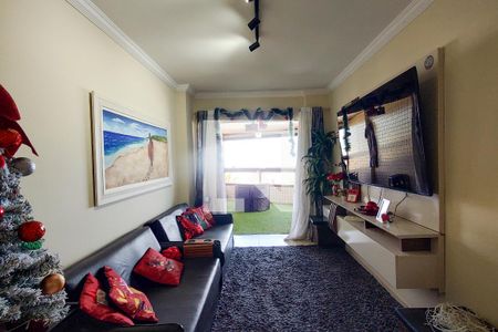 Sala de apartamento para alugar com 2 quartos, 93m² em Vila Caiçara, Praia Grande