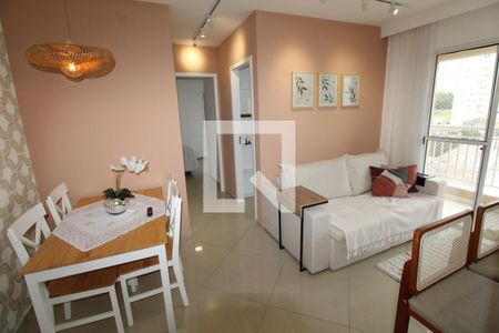 Sala de apartamento para alugar com 2 quartos, 56m² em Vila Industrial, São José dos Campos