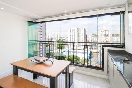 Varanda de apartamento para alugar com 2 quartos, 69m² em Barra Funda, São Paulo