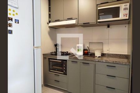 Cozinha  de apartamento à venda com 1 quarto, 25m² em Tatuapé, São Paulo