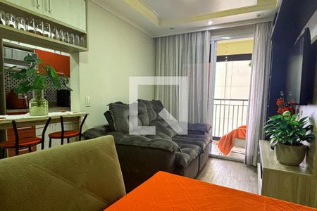 Sala de apartamento à venda com 2 quartos, 52m² em Jardim Olavo Bilac, São Bernardo do Campo