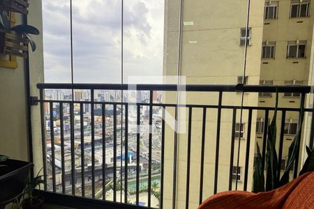 Varanda da Sala de apartamento à venda com 2 quartos, 52m² em Jardim Olavo Bilac, São Bernardo do Campo