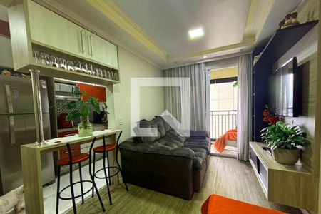 Sala de apartamento à venda com 2 quartos, 52m² em Jardim Olavo Bilac, São Bernardo do Campo
