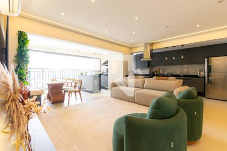 Sala de apartamento à venda com 2 quartos, 86m² em Vila Independencia, São Paulo