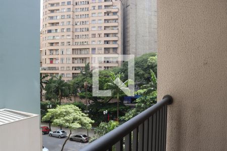 Varanda de apartamento para alugar com 1 quarto, 29m² em Bela Vista, São Paulo