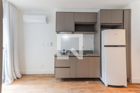 Sala / Cozinha de apartamento para alugar com 1 quarto, 26m² em Butantã, São Paulo