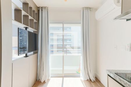 Sala / Cozinha de apartamento para alugar com 1 quarto, 26m² em Butantã, São Paulo