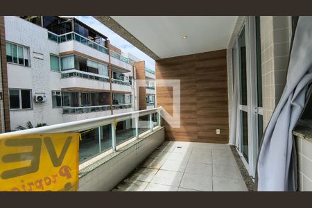 Varanda  de apartamento à venda com 3 quartos, 80m² em Recreio dos Bandeirantes, Rio de Janeiro
