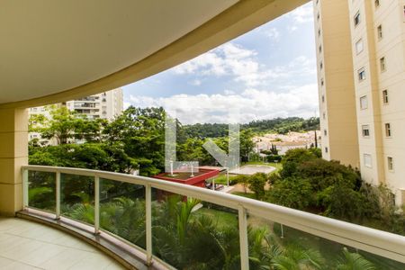 Varanda de apartamento para alugar com 3 quartos, 136m² em Tamboré, Santana de Parnaíba