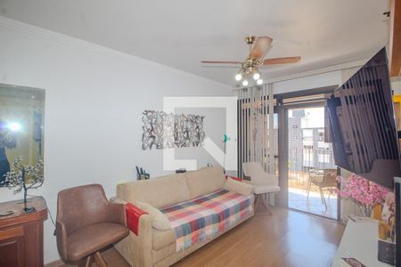 Sala de apartamento à venda com 2 quartos, 70m² em Cristal, Porto Alegre