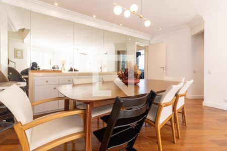 Sala de Jantar de apartamento à venda com 3 quartos, 144m² em Vila Nova Conceição, São Paulo