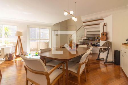 Sala de Jantar de apartamento à venda com 3 quartos, 144m² em Vila Nova Conceição, São Paulo