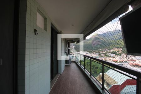 Sala - Varanda de apartamento para alugar com 3 quartos, 145m² em Jacarepaguá, Rio de Janeiro