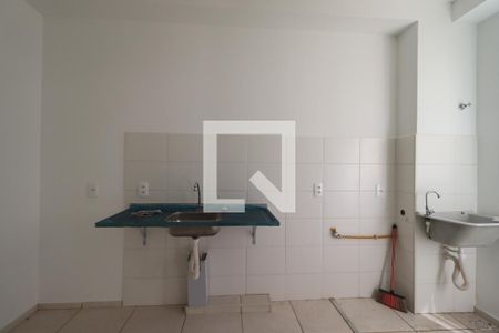 Cozinha de apartamento para alugar com 2 quartos, 46m² em Reserva Macaúba, Ribeirão Preto