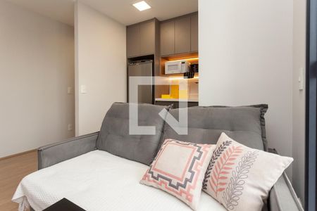 Sala de apartamento à venda com 2 quartos, 47m² em Campininha, São Paulo
