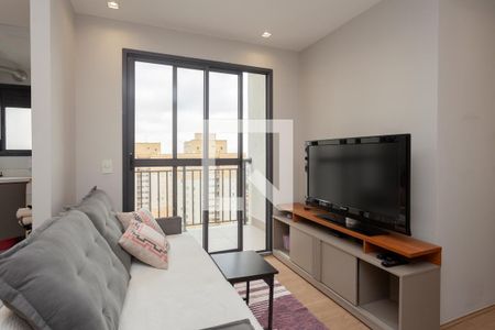 Sala de apartamento à venda com 2 quartos, 47m² em Campininha, São Paulo
