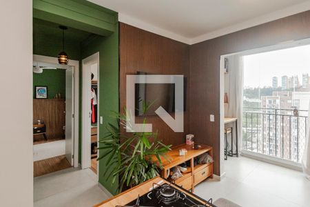 Sala/ Cozinha de apartamento à venda com 2 quartos, 36m² em Vila Cruzeiro, São Paulo