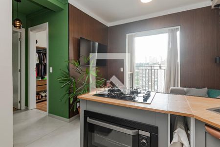Sala/ Cozinha de apartamento à venda com 2 quartos, 36m² em Vila Cruzeiro, São Paulo