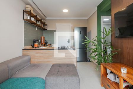 Sala/ Cozinha de apartamento à venda com 2 quartos, 36m² em Vila Cruzeiro, São Paulo