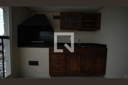 Varanda gourmet de apartamento para alugar com 3 quartos, 165m² em Jardim, Santo André