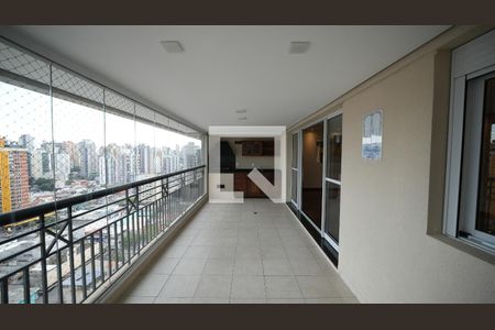 Varanda gourmet de apartamento para alugar com 3 quartos, 165m² em Jardim, Santo André
