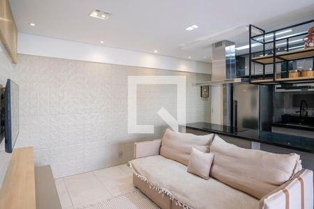 Sala de apartamento para alugar com 3 quartos, 83m² em Vila Caminho do Mar, São Bernardo do Campo