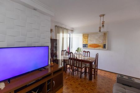 Sala de estar - Sala jantar de apartamento à venda com 3 quartos, 74m² em Jardim Luanda, São Paulo