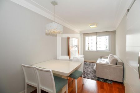 Sala de Estar e Jantar de apartamento para alugar com 1 quarto, 48m² em Cerqueira César, São Paulo