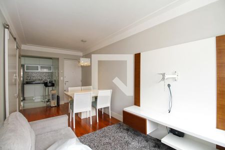 Sala de Estar e Jantar de apartamento para alugar com 1 quarto, 48m² em Cerqueira César, São Paulo