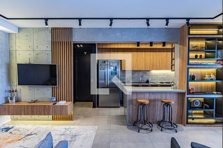 Sala de apartamento à venda com 3 quartos, 107m² em Vila Albertina, São Paulo