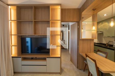 Salas de apartamento para alugar com 1 quarto, 43m² em Centro, Campinas