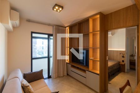 Salas de apartamento para alugar com 1 quarto, 43m² em Centro, Campinas