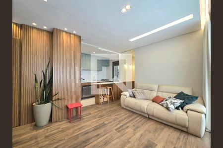 Sala de apartamento à venda com 2 quartos, 74m² em Indianópolis, São Paulo