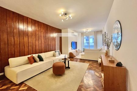 Sala  de apartamento para alugar com 3 quartos, 150m² em Copacabana, Rio de Janeiro