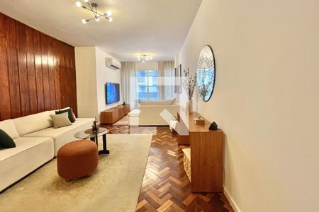 Sala  de apartamento para alugar com 3 quartos, 150m² em Copacabana, Rio de Janeiro