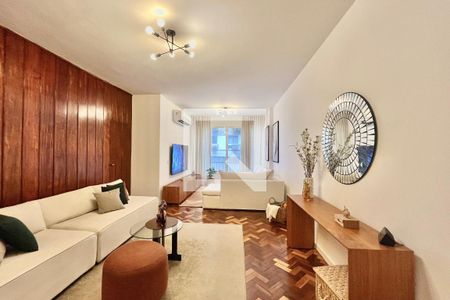Sala  de apartamento para alugar com 3 quartos, 150m² em Copacabana, Rio de Janeiro