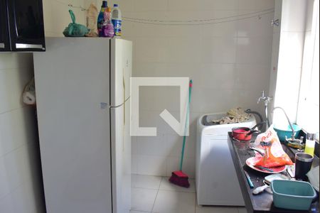 Cozinha e Área de Serviço de apartamento para alugar com 2 quartos, 50m² em Chácaras Hipica, Ribeirão Preto