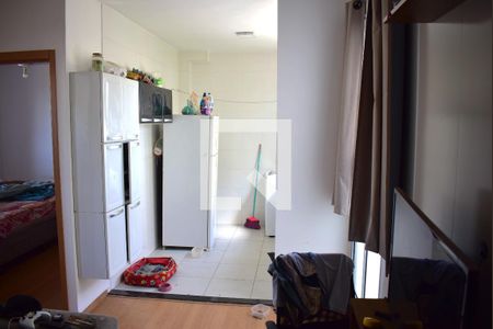 Sala/Cozinha de apartamento para alugar com 2 quartos, 50m² em Chácaras Hipica, Ribeirão Preto