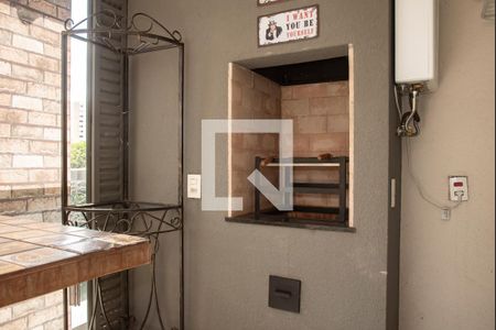 Varanda gourmet - Churrasqueira de apartamento para alugar com 1 quarto, 72m² em Mirandópolis, São Paulo