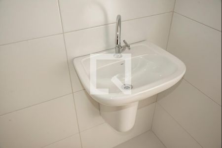 Banheiro de kitnet/studio à venda com 1 quarto, 26m² em Vila Clementino, São Paulo