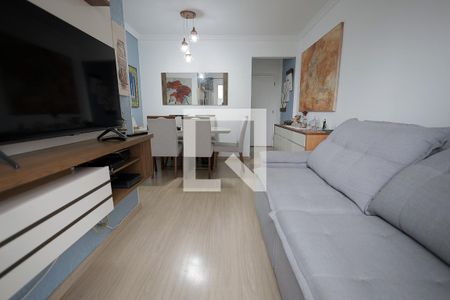 Sala de apartamento à venda com 3 quartos, 59m² em Vila Valparaíso, Santo André
